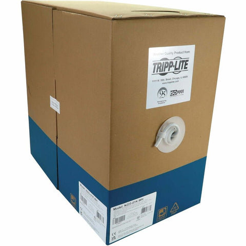 Eaton Tripp Lite Series Cat6a 10g Solid Core Utp Bulk Ethernet Cable, Cmr Rated,