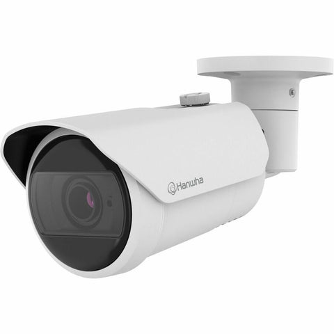 Hanwha Vision Wisenet Q Network Outdoor Vandal Bullet Camera, 5mp @ 30fps, Motorized Vari-foca
