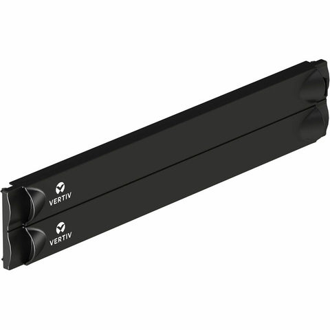 Vertiv 2u 19 Black Plastic Tool Less Airflow Blanking Panel (qty. 10)