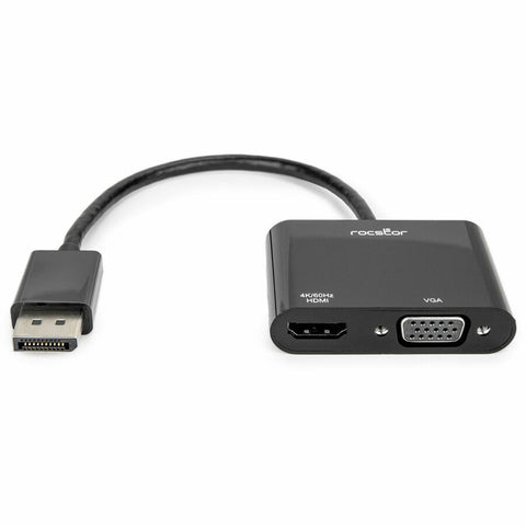 Rocstor Displayport To Hdmi Vga Active Adapter