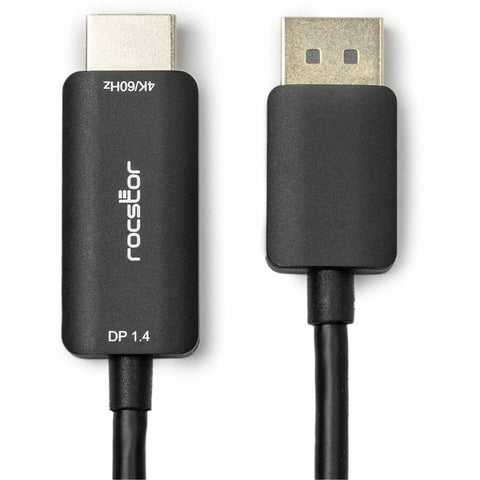 Rocstor Displayport 1.4 To Hdmi Active Cable 6ft
