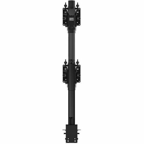 Atdec Pty Ltd Atdec Heavy Duty Dual Vertical Monitor Mount With Hd F-clamp, Monitors Sized 24"