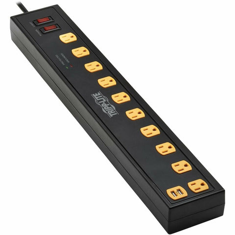 Eaton Tripp Lite Series Protect It 10-outlet Surge Protector With Swivel Light B