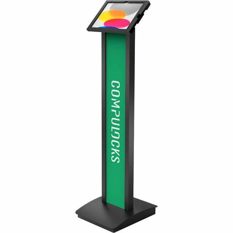 Compulocks Brands, Inc. Ipad 10th-11th (a16) Gen Swell Enclosure Brandable Floor Stand Black