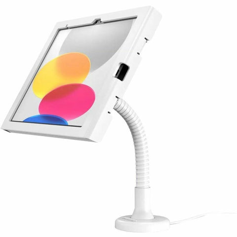 Compulocks Brands, Inc. Ipad 10th-11th (a16) Gen Swell Enclosure Flex Arm Mount White