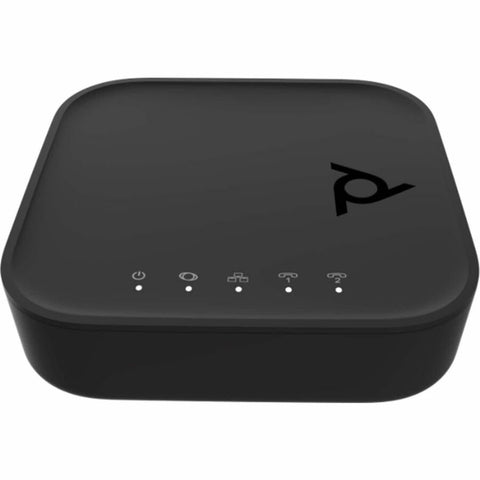 Hp Inc. Poly Ata 402 2fxs Voice Port Voip Adapter With Open Sip And Power Supply Us