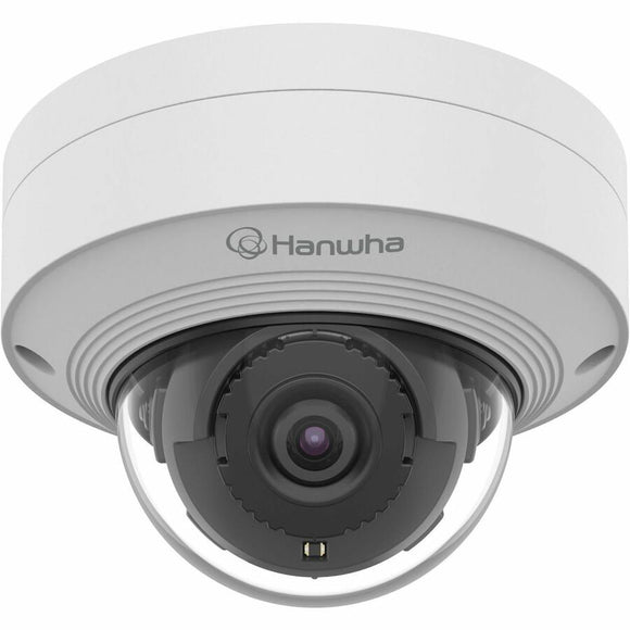 Hanwha Vision Wisenet Q Mini Network Outdoor Vandal Dome Camera, 5mp @ 30fps, Fix Lens 2.4mm (