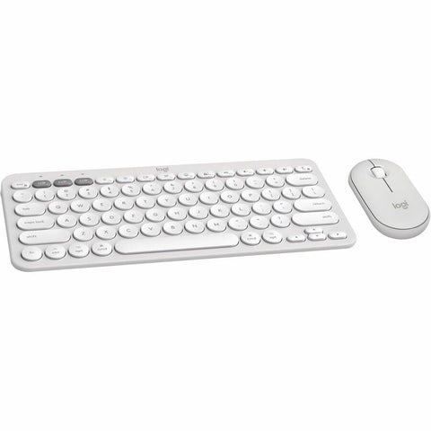 Logitech Pebble 2 Combo For Mac - Tonal White