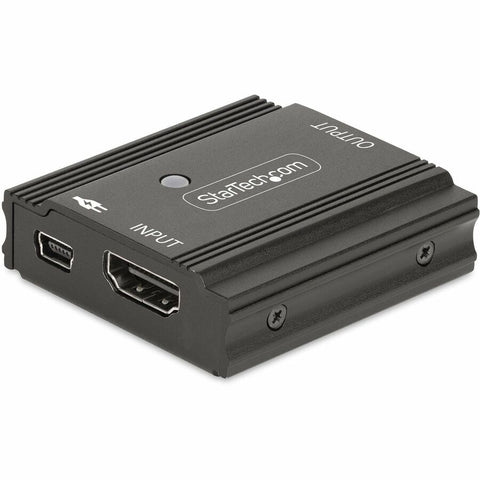 Startech 33ft (10m) 8k 60hz Hdmi Signal Booster, Active Hdmi 2.1 Inline Repeater And Vide