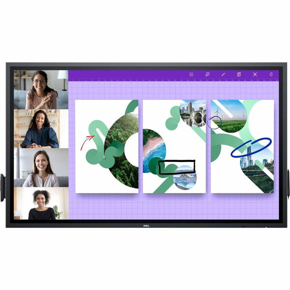 Dell Marketing L.p. Dell 65 4k Interactive Touch Mon-p6524qt