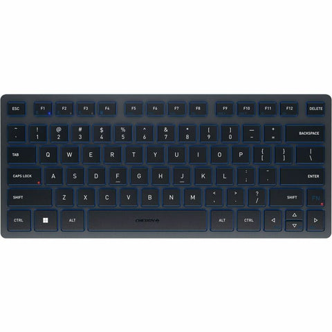 Cherry Americas Llc Cherry Multi-device Compact Keyboard With Three Bluetooth Channels.color - Slat