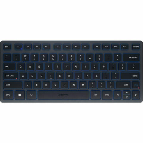 Cherry Americas Llc Cherry Multi-device Compact Keyboard With Three Bluetooth Channels.color - Slat