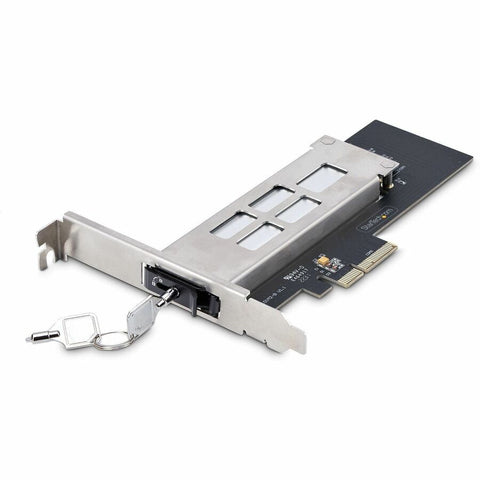 Startech M.2 Nvme Ssd To Pcie X4 Mobile Rack/backplane W/removable Tray For Pci Express E