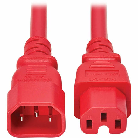 Eaton Tripp Lite Series Power Cord C14 To C15 - Heavy-duty, 15a, 250v, 14 Awg, 1