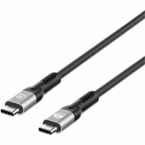 Manhattan - Strategic Usb4 / Thunderbolt 4 Type-c 40 Gbps 8k Video And 240 W Epr Charging Cable / Pd 3