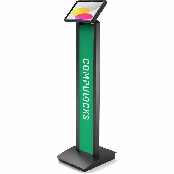 Compulocks Brands, Inc. Ipad 10.9  10th Gen Powermove Brandable Floor Stand Black