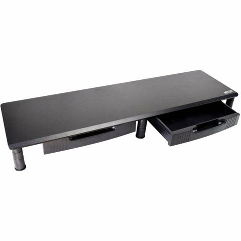 Eaton Tripp Lite Series Extra-wide Dual-monitor Riser With Storage Drawers, 39 X