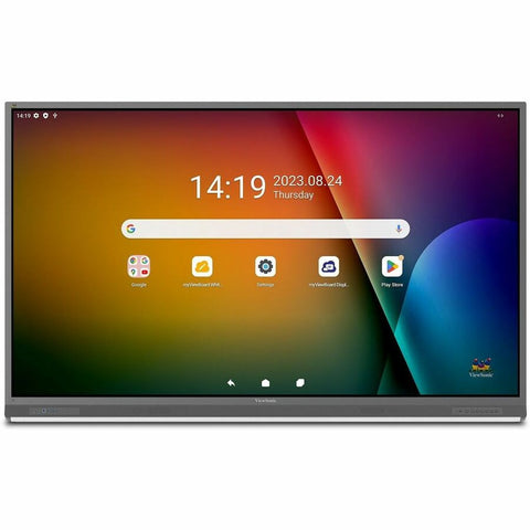 Viewsonic 86in Viewboard 4k Ultra Hd Interactive Flat Panel Display Ifp8652-2ed With Vb-wi