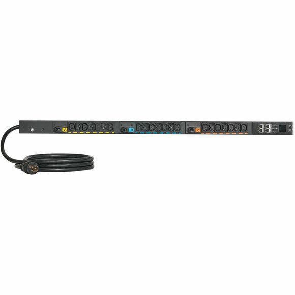 Eaton 3-phase Metered Input Rack Pdu G4, 120/208v, 42 Outlets, 16a, 5.8kw, L21-2