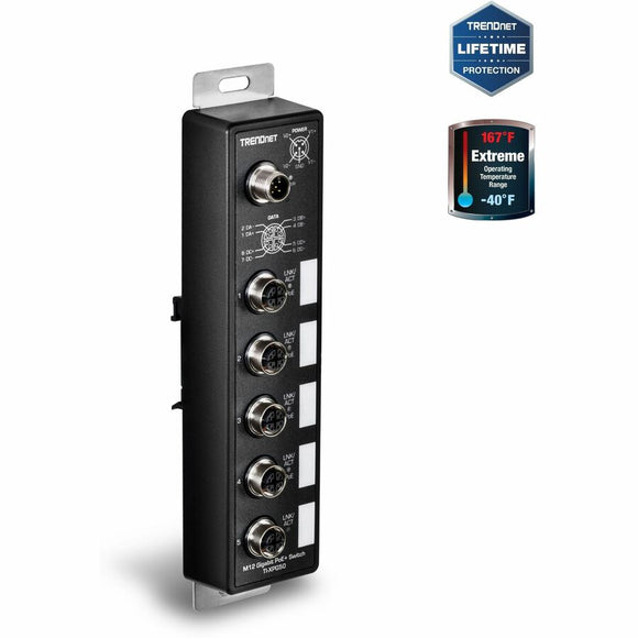 Trendnet Inc 5-port Industrial En50155 M12