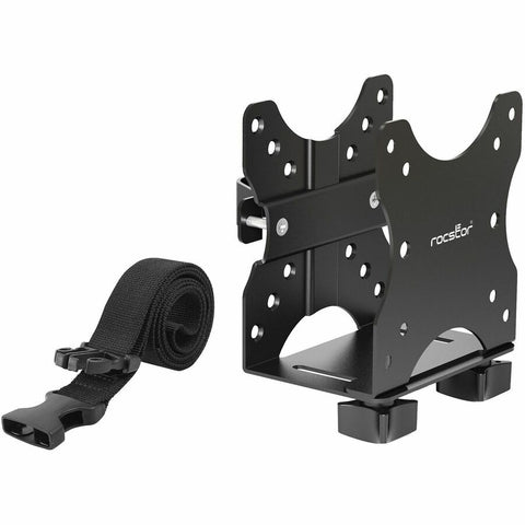 Rocstor Premium Thin Client Mount - Heavy-duty Vesa Mounting Bracket - Under Desk Comput