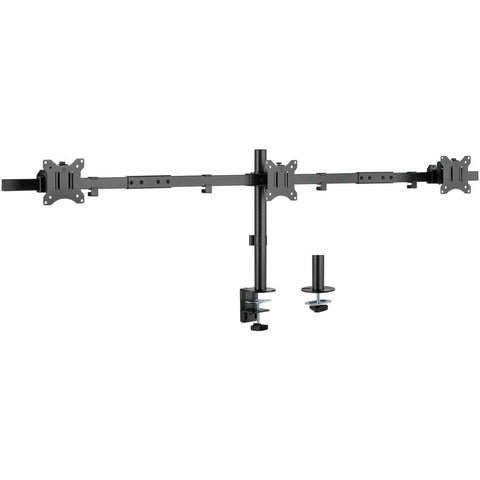 Rocstor Ergoreach Ep4 Premium Triple Screen Monitor Mount,  C-clamp & Grommet-supports U