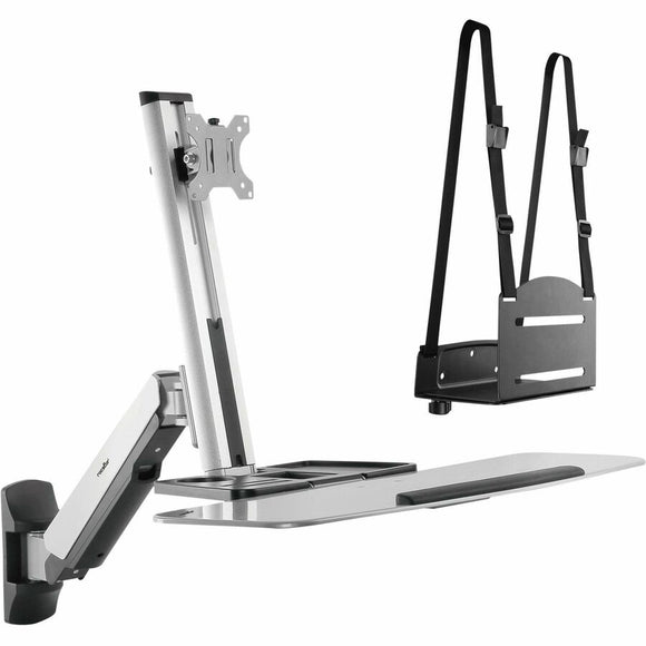 Rocstor Ergocenter Ew2 Premium Single Monitor Wall Mount Workstation-preimum Gas Spring