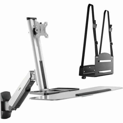 Rocstor Ergocenter Ew2 Premium Single Monitor Wall Mount Workstation-preimum Gas Spring