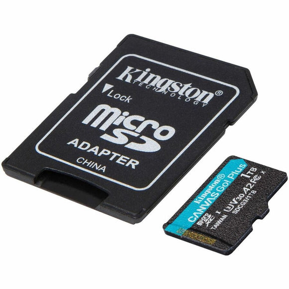 Kingston 1tb Microsdxc Canvas Go Plus 170r A2 U3 V30 Card + Adp
