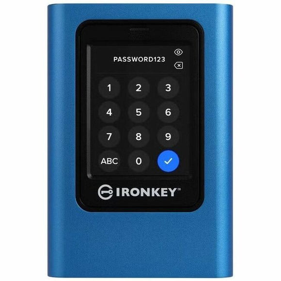 IronKey Vault Privacy 80 3.75 TB Portable Solid State Drive - External - TAA Compliant