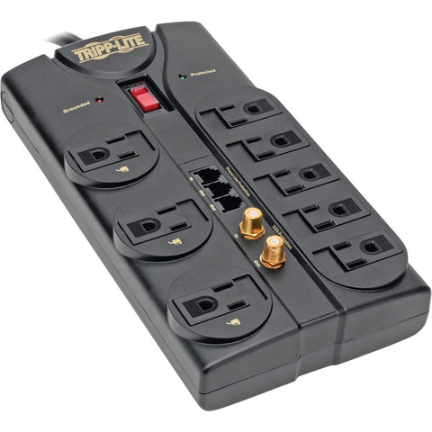 Eaton Tripp Lite Series Protect It  8 Outlets / 8-ft. (2.43 M) Cord, 8 Ft. (2.43 M) Co