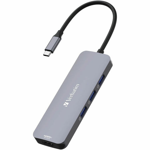 Verbatim Americas Llc Usb-c Pro Multiport Hub Cmh 08 8 Ports