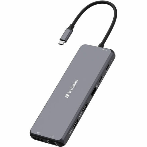 Verbatim Americas Llc Usb-c Pro Multiport Hub Cmh 13 13 Ports