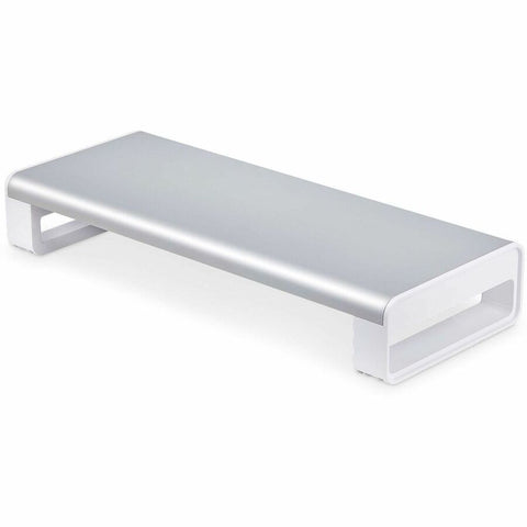 Startech Ergonomic Monitor Riser Stand, Up To 33lb/15kg, Fixed Height 3.5in/9cm, Desktop