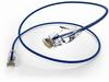 Unirise ClearFit Slim 28AWG Cat6A Patch Cable, Snagless, Blue, 12ft