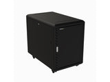 StarTech.com 15U 19" Server Rack Cabinet - 4 Post Adjustable Depth (6-32") Locking Knock Down Enclosure - Mobile w/Glass Door & Casters