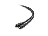 C2G 6ft Thunderbolt 4 Cable - USB C - 40Gbps - M/M
