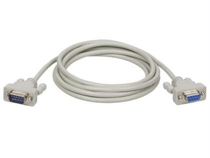 Eaton Tripp Lite Series Serial Db9 Serial Extension Cable, Straight Through (db9