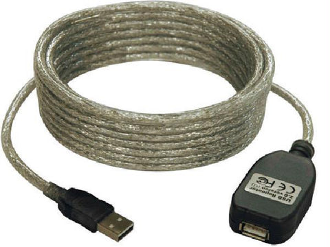 Eaton Tripp Lite Series Usb 2.0 Active Extension Repeater Cable - Usb A Left Connector