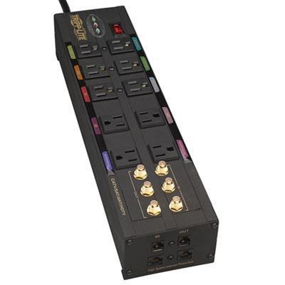 Eaton Tripp Lite Series Isobar 10-outlet Home/business Theater Surge Protector,