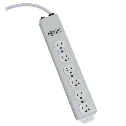 Eaton Tripp Lite Series Safe-it Medical-grade Power Strip, Ul 1363, 6x Hospital-