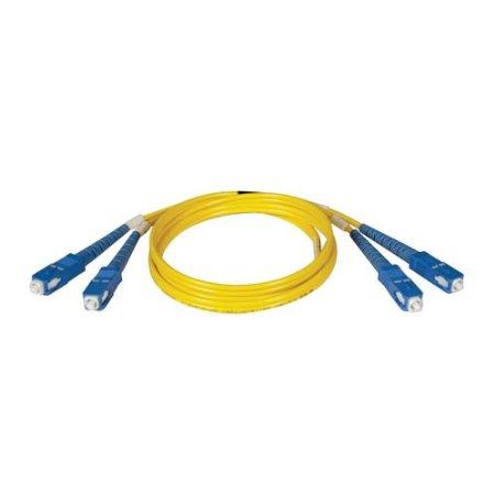Eaton Tripp Lite Series Duplex Singlemode 9/125 Fiber Patch Cable - Male Left Ge