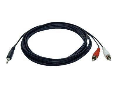 Eaton Tripp Lite Series 3.5 Mm Mini Stereo To Rca Audio Y Splitter Adapter Cable