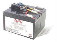 Apc By Schneider Electric Apc Replacement Battery Cartridge For Smart-ups Line Interactive, 24v 17ah Lead-