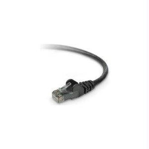 Belkin International Inc Belkin A3l980-01-blk-s 1ft Cat6 Snagless Patch Cable, Utp, Black Pvc Jacket, 23a