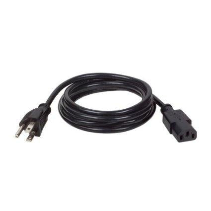 Eaton Tripp Lite Series Desktop Computer Power Cable, Nema 5-15p To C13 - 10a, 1