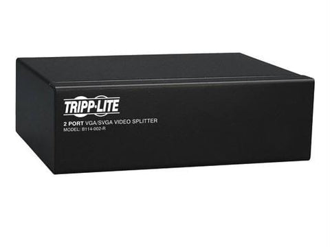 Eaton Tripp Lite Series 2-port Vga/svga Video Splitter With Signal Booster, High
