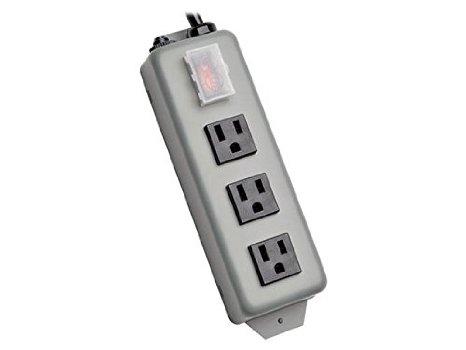 Eaton Tripp Lite Series Industrial Power Strip, 3-outlet, 6 Ft. (1.8 M) Cord, Ne