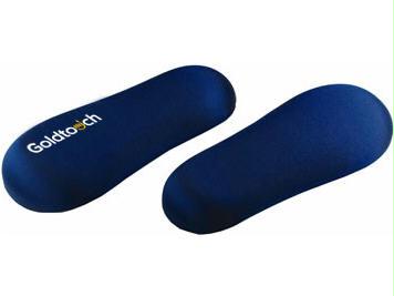 Goldtouch Blue Gel Filled Palm Supports