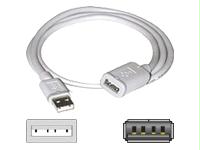 C2g 9.8ft (3m) Usb 2.0 A Male To A Female Extension Cable - White